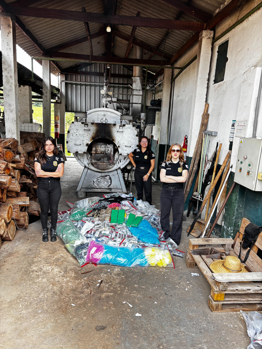 Incineradas drogas apreendidas na região de Alfenas 